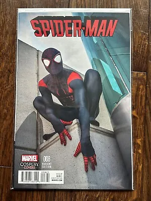 Buy Spider-Man Vol 2 # 8 Cos Play Cosplay Variant 1st Print Miles Morales NM-M • 15£
