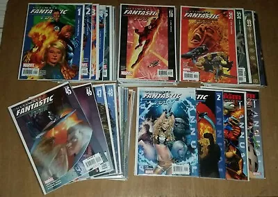 Buy Fantastic Four Ultimate #1-60 + Annuals Marvel Comics 2004-2009 Full Set (64) • 139.99£