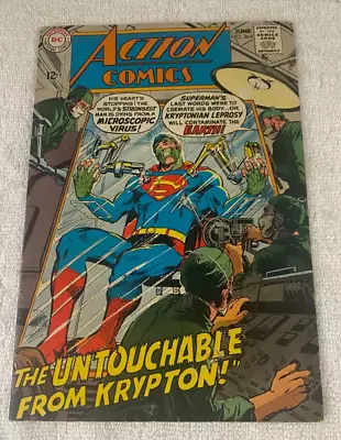 Buy Action Comics #364 VG + THE UNTOUCHABLE FROM KRYPTON • 9.32£