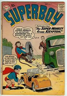 Buy Superboy #76 1.5 // 1st App Supermonkey Dc Comics 1959 • 28.46£