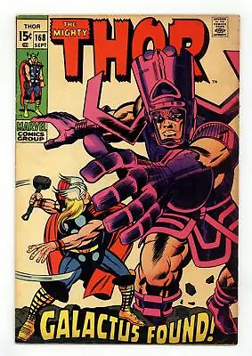 Buy Thor #168 GD+ 2.5 1969 • 59.37£