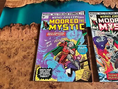 Buy Marvel Chillers #1 And #2 1st App Modred The Mystic • 10£