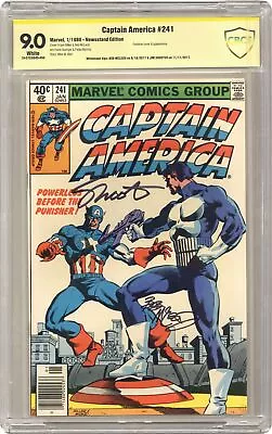 Buy Captain America #241 CBCS 9.0 Newsstand SS McLeod/Shooter 1980 18-07C9D45-056 • 155.22£