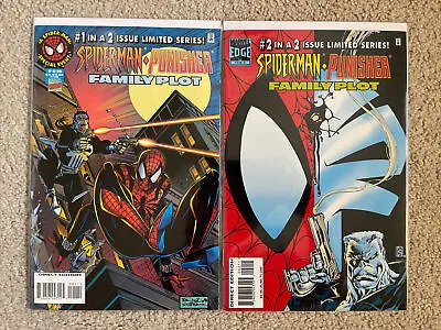 Buy Spiderman Punisher Family Plot 1-2 Complete Limited Series Set 1996 Marvel Comic • 7.90£