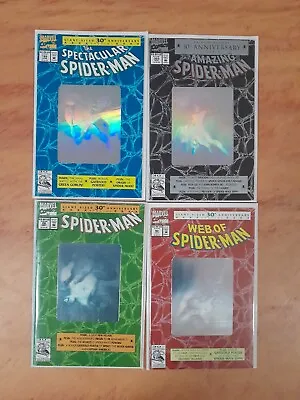 Buy Spider-man Hologram Covers (includes 2099 Spider-man 1st Appearance) • 71.15£