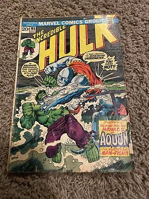 Buy The Incredible Hulk, #165, 1st App. Of Aquon, Minor Villian • 7.99£