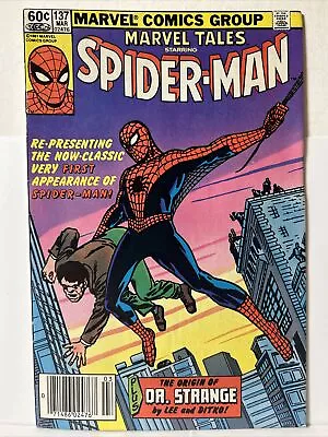 Buy Marvel Tales Starring Spider-Man #137 (1981) Reprints Amazing Fantasy#15 Newss • 15.80£