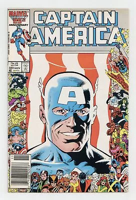 Buy Captain America #323N FN 6.0 1986 • 25.30£