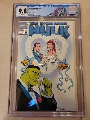 Buy Incredible Hulk #418 CGC 9.8 Collector's Edition First Talos Appearance 1st 1994 • 83.42£