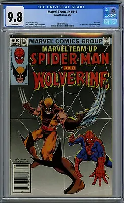 Buy Marvel Team-up 117 Cgc 9.8 Wolverine Spider-man Newsstand First Professor Power • 425.26£
