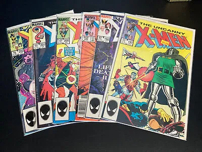 Buy The Uncanny X-Men #197 198 199 200 201 202 Run Marvel Comics Lot • 56.22£
