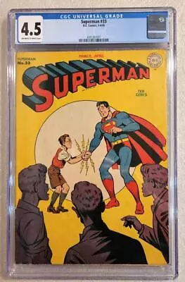 Buy Superman #33 (DC, 1945) CGC VG+ 4.5 - 3rd Mxyztplk! • 444.68£