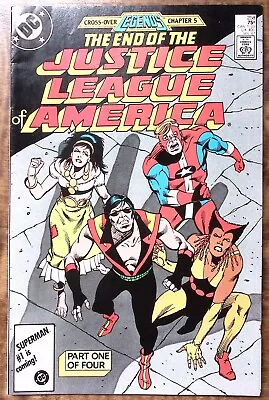 Buy 1987 Justice League Of America The End Of The Justice League Jan #258 Exc Z3227 • 11.98£