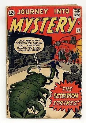 Buy Journey Into Mystery #82 GD 2.0 1962 • 60.06£