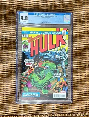Buy Incredible Hulk: Facsimile Edition #180 1st Appearance Of Wolverine CGC 9.8 • 35.23£