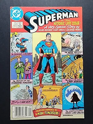 Buy Superman #423 (1986) Last Issue DC Comics Comic Book • 9.21£