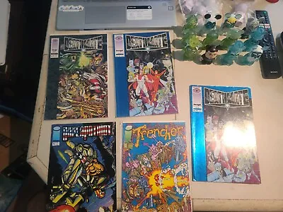 Buy Image Comics Lot Deathmate Black And Blue X2 # 1 Super Patriot And Trencher #1 • 7.94£