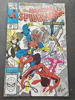 Buy The Amazing Spider-Man - #340 - Female Trouble   - October 1990 - Marvel - Comic • 2.37£