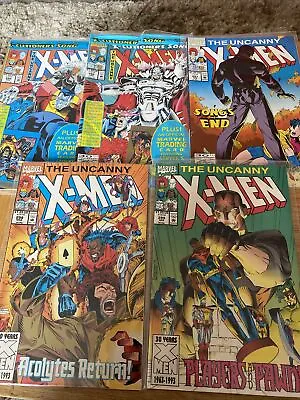 Buy Uncanny X-men 5 Issues #295-299. 2 With Trading Cards • 5.99£