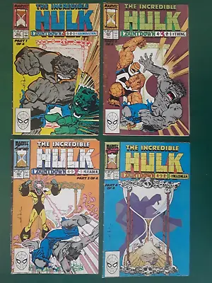 Buy The Incredible Hulk 364, 365, 366, 367 ( Countdown 1- 4 , Peter David ) 1990 • 7£