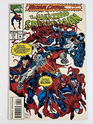 Buy Amazing Spider-Man #379 (1993) Maximum Carnage ~ Marvel Comics • 9.59£