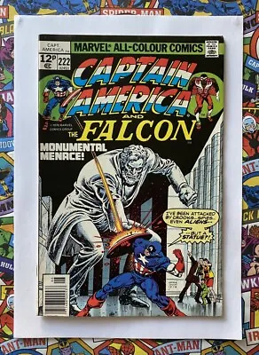 Buy Captain America #222 - Jun 1978 - Animus Appearance! - Vfn (8.0) Pence Copy • 5.99£