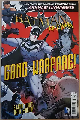 Buy Batman Arkham #15 Titan UK Bagged And Boarded • 3.50£