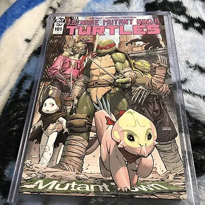Buy Teenage Mutant Ninja Turtles #101 Tmnt Mutant Town  1:10 Weaver Idw Variant • 70.95£