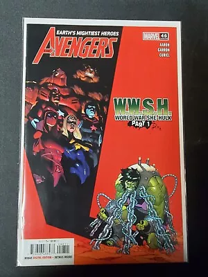 Buy Avengers #46 (Marvel, 2018) - LGY #746 - Aaron - World War She-Hulk • 1.99£