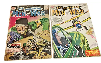 Buy  All American Men Of War Vol. 1 #74 1959, #81 1960 DC Comics • 11.17£