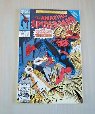 Buy Amazing Spider-Man #364  The Pain Of Fast Air  - Marvel Comics Unread - 1992 • 4.70£