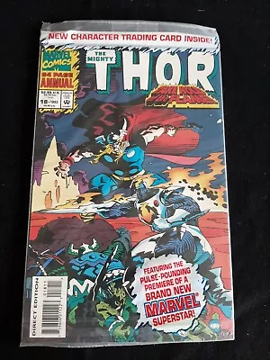 Buy The Mighty Thor Annual 18 Marvel 1983 1st Cameo Female Loki Sealed With Card • 8.70£