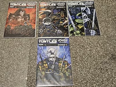 Buy Teenage Mutant Ninja Turtles / Usagi Yojimbo Wherewhen #2-#5 - Cvr B • 20£
