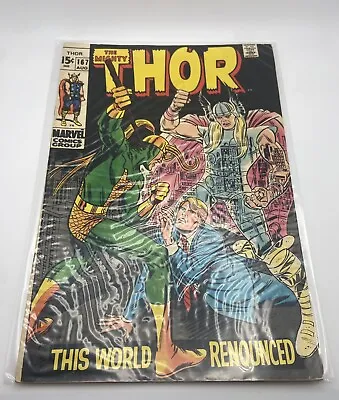 Buy The Mighty Thor #167 Loki Appearance Silver Age • 27.67£