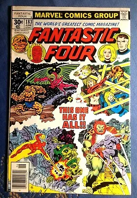 Buy Fantastic Four 183 VF To NM Super Looking Issue • 6.31£