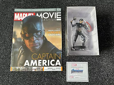 Buy Marvel Movie Collection #108 Captain America Eaglemoss - Magazine & Figurine • 20£