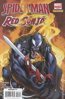 Buy Spider-Man Red Sonja #3 VF 8.0 2007 Stock Image • 11.99£