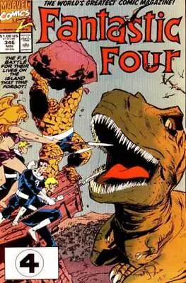 Buy Fantastic Four (1961) # 346 (6.5-FN+) 1st Mobius 1990 • 5.85£