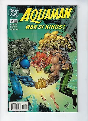 Buy AQUAMAN # 51 (DC Comics, WAR OF KINGS, High Grade JAN 1999) NM • 3.25£