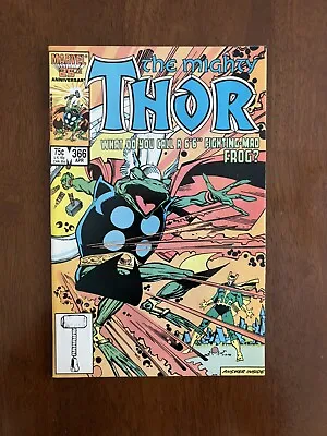 Buy Thor #366 (Marvel, 1986) 1st Cover App.  Of Frog Thor! NM- • 15.86£