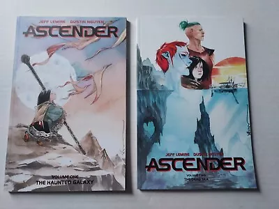 Buy Ascender Volumes 1 And 2 Graphic Novel Lot The Haunted Galaxy The Dead Sea 2019 • 12.84£