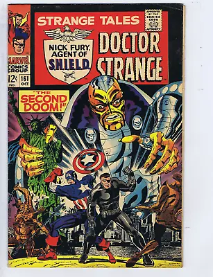 Buy Strange Tales #161 Marvel 1967 The Second Doom ! 1ST SA  APPEARANCE YELLOW CLAW • 27.67£