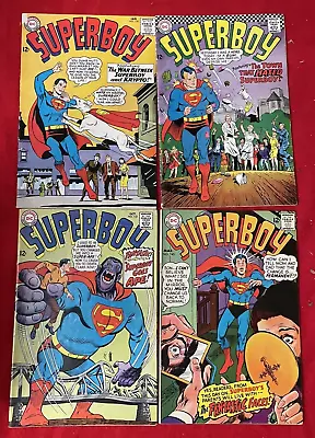 Buy 4 Vintage Superboy Comics: #118 Jan 65, #139 Jun 67, #142 Oct 67 & #145 Mar 1968 • 10.25£