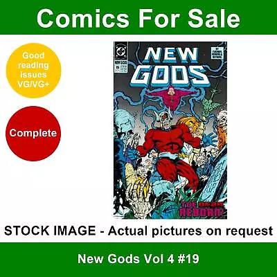 Buy DC New Gods Vol 4 #19 Comic - VG/VG+ 01 August 1990 • 2.99£