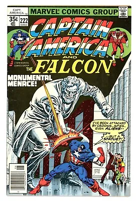 Buy Captain America #222 1978 And The Falcon VF+/EX • 3.99£