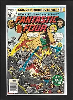 Buy Fantastic Four #185 (1977): 1st Nicholas Scratch, Witches New Salem! FN+ (6.5)! • 15.77£