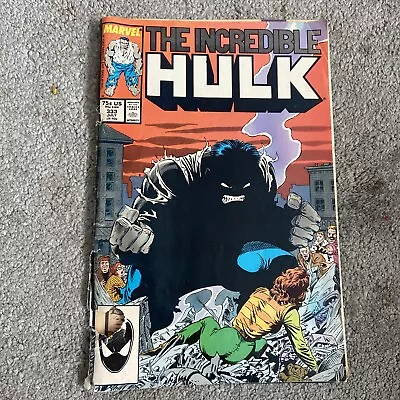Buy The Incredible Hulk Quality Of Life Vol 1. No. 333 Comic Book July 1987 • 4.99£