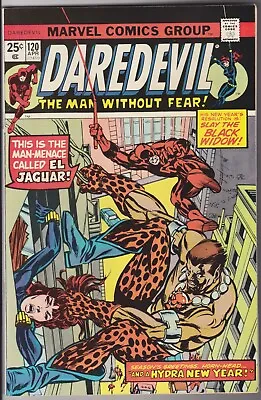 Buy Daredevil #120 BLACK WIDOW!! -MCU Movie!! 1975 VERY HIGH GRADE W-OW Pages!! • 36.18£