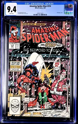 Buy Amazing Spider-Man 314  CGC 9.4 NM  White Pages • 47.43£