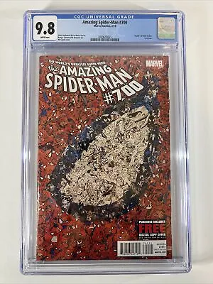 Buy Amazing Spider-Man #700 (2013) CGC 9.8 | Death Of Peter Parker | Marvel Comics • 118.26£